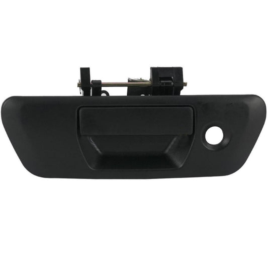 1 PC Tailgate Door Handle Matte Black With Key Hole For Nissan Navara D23 14-19