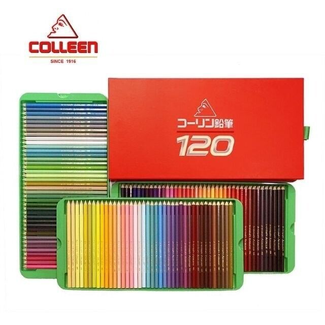 120 Colored Colleen Pencil Crayon Painting Drawing Pencils Children Gift Kids
