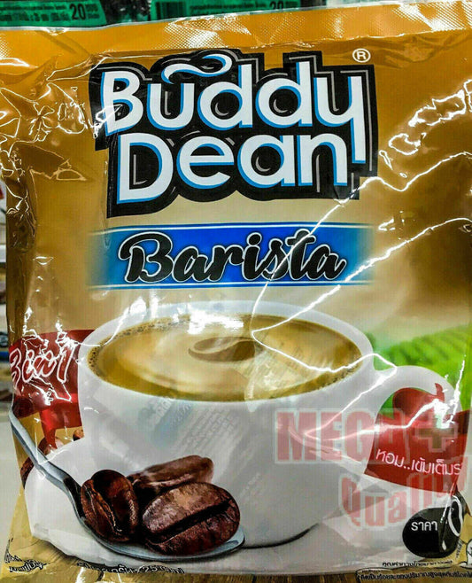 Buddy Dean Barista Instant Drink Coffee Mix Powder 3 in1 Thai Aroma 25 sticks