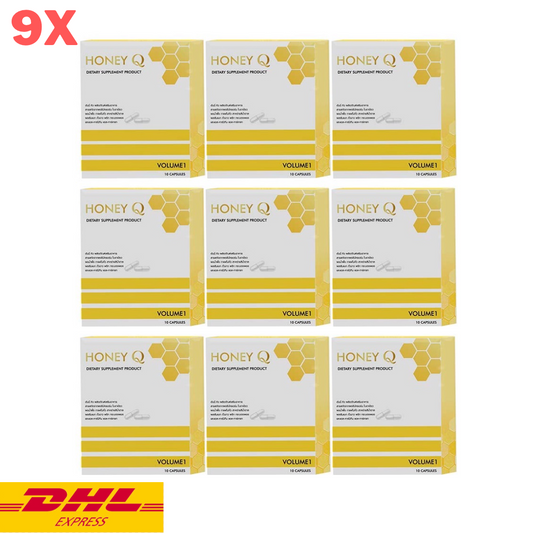 9x Honey Q Dietary Supplement Burn Block Slimming Weight Control 100% Natural
