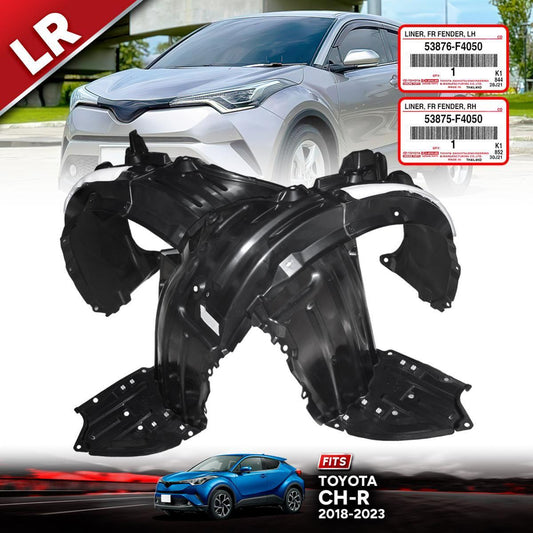 Plastic Inner Fender GENUINE LR Front FIT Toyota C-HR ZGX11 ZYX10 SUV 2018-2023
