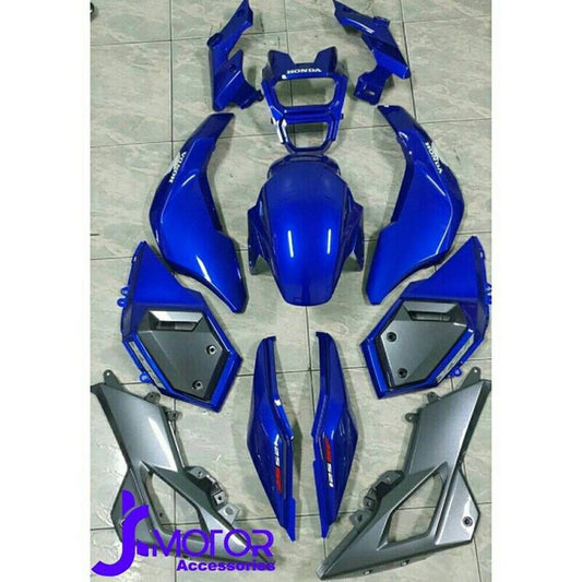 Motorcycle Fairing For Honda MSX SF Color Blue glass Gray Effect ABS Frame Body