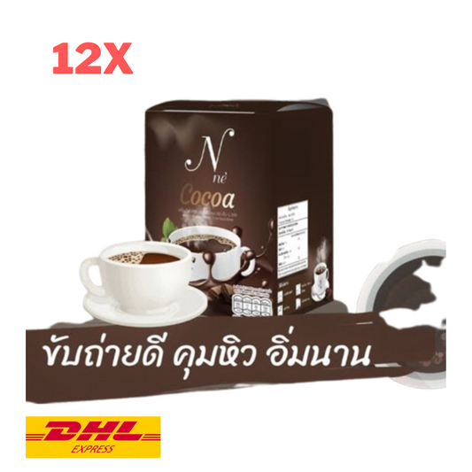 12x N Ne Cocoa Instant Mix Drink Slimming Weight Control Hunger Sugar-free