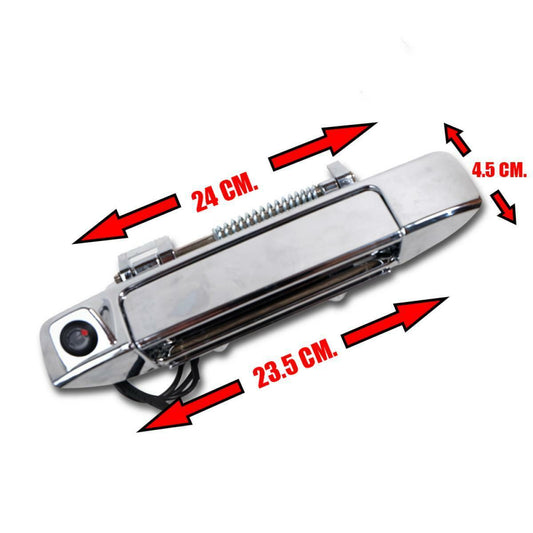 Chrome Tailgate Handle Rear View Camera For Ford Ranger Raptor T6 XLT 2012-2020