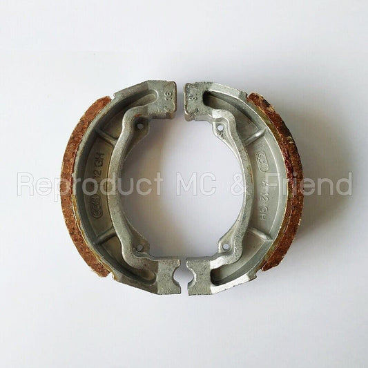 Rear Brake Shoe For Suzuki TM75 ('74-'76) MT50 ('73) TS50 ('71-'74) TS75 '75-'77