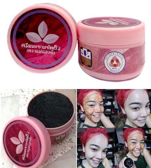 12X Phayao Tamarind Cream Spa Scrub Remove old skin cell radiant refreshing