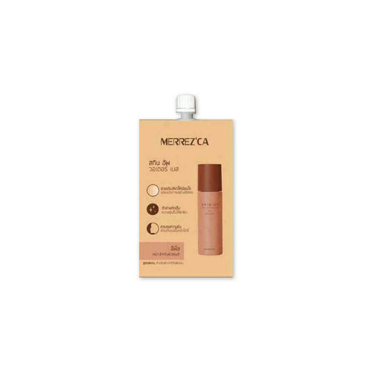 MERREZ CA Skin Up Water Base Peach 5 ml looking smooth, radiant and natural
