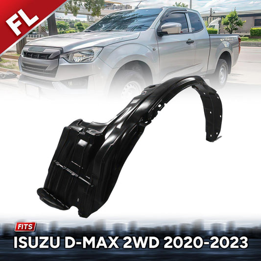 LH Left Front Plastic Inner Fender Liner For Isuzu D-Max 2WD Pickup 2020-2023