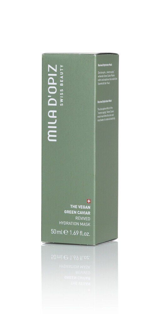 Mila d'opiz The Vegan Green Caviar Revived Hydration Mask 50ml #ibea