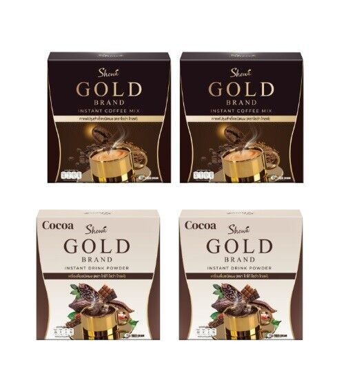 4x SW Gold Instant Coffee Cocoa 0% Sugar Low Calories Weight Management Slim