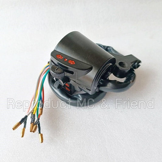 LH Left Handle Switch Assy 8 wires For Honda CB125S ('79-'82) CB200T GL100 SS1