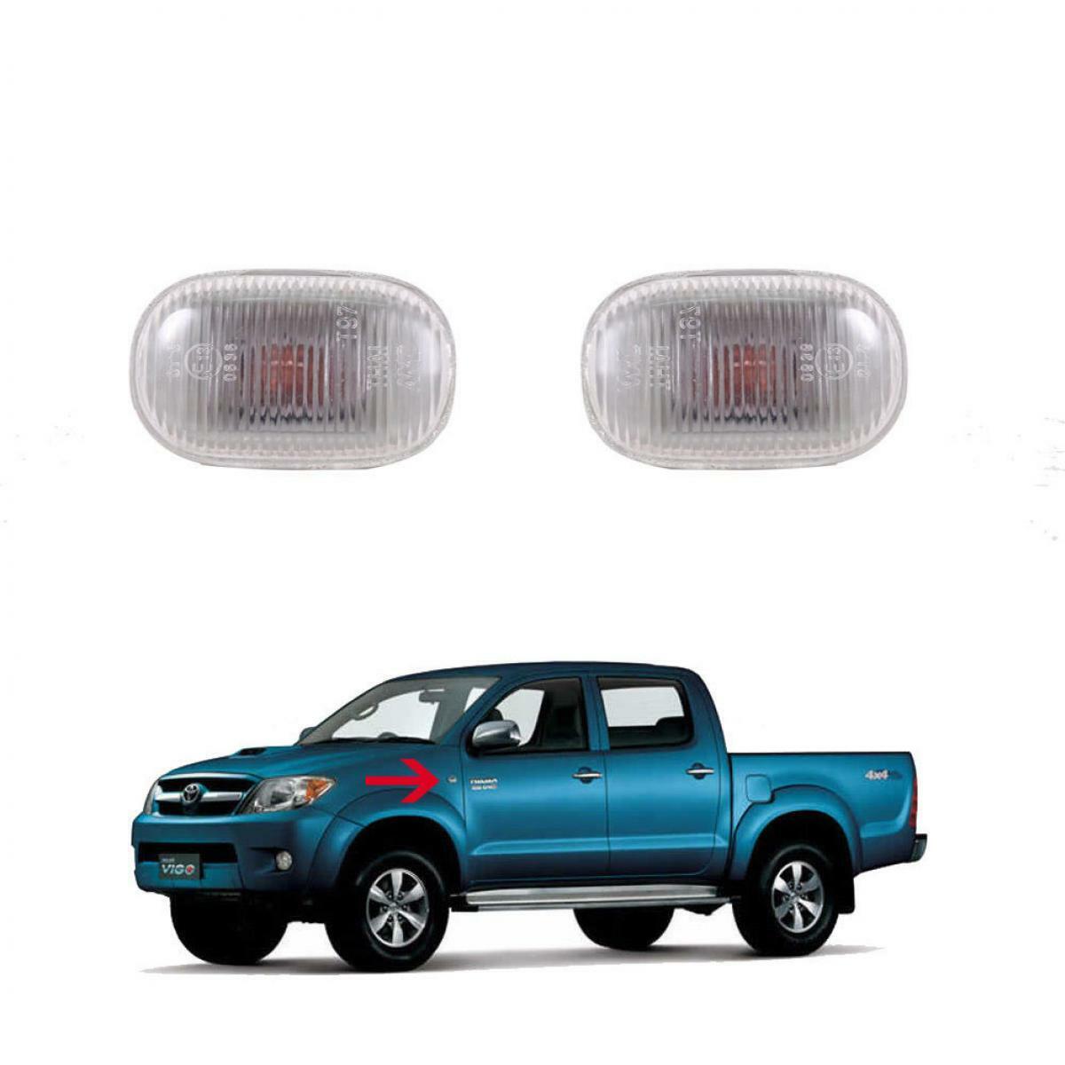 04-2012 Toyota Hilux Vigo Mk6 Sr5 Pickup Side Lamp Light 1Kdftv 2Kdftv 5Le