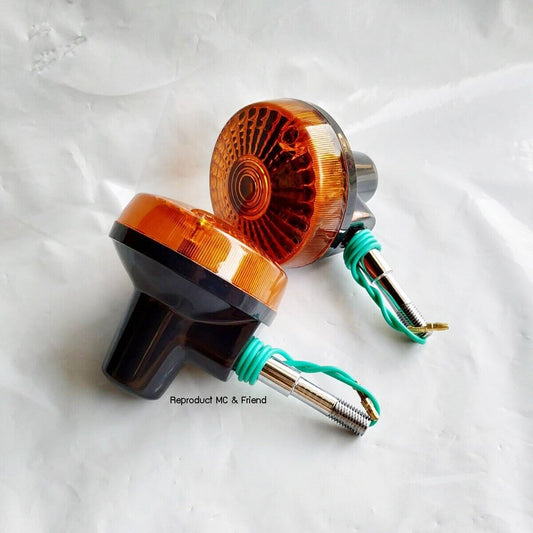 Suzuki TS100 TS125 ('78-'79) GP100 GP125 Front Turn Signal Winker 6V. L/R New