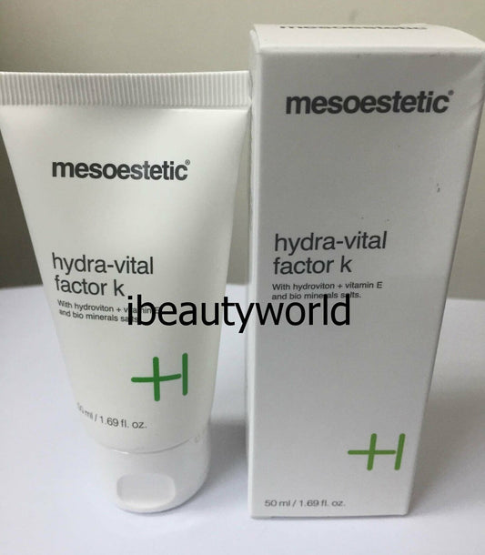 3 Boxes x Mesoestetic Facial Hydra - Vital Factor K 50ml 1.69oz #ibea