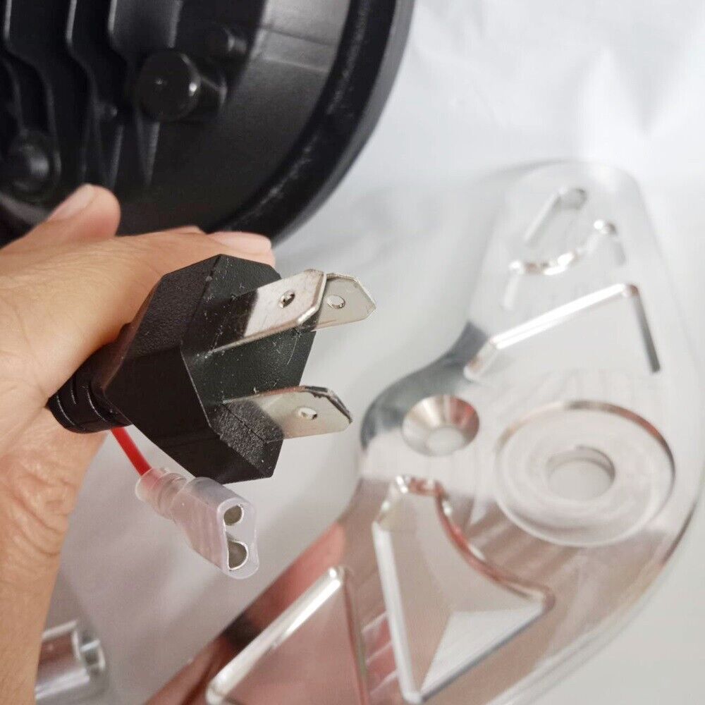 LED Headlight Light Front Fit For Honda MSX125 MSX SF Grom CNC Aluminum Round