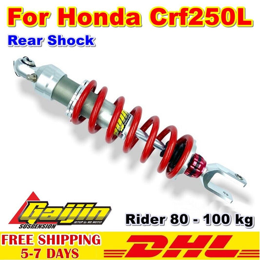 R5 Rear Shock Honda Crf250L (80-100kg) Suspension Absorber Bike Dirt Pit Spring