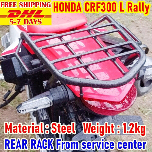 Rack Rear Fit Honda Luggage Rally Crf300l Cargo Carrier Crf250l 300 2020 2021 P4