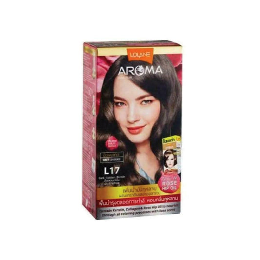Lolane Aroma Color Cream Grey Coverage L17 Dark Golden Blonde 60 ml