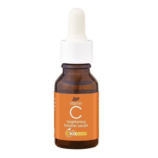 Boots Vitamin C Brightening Booster Serum for Bright Radaint Smooth Skin 15 ml