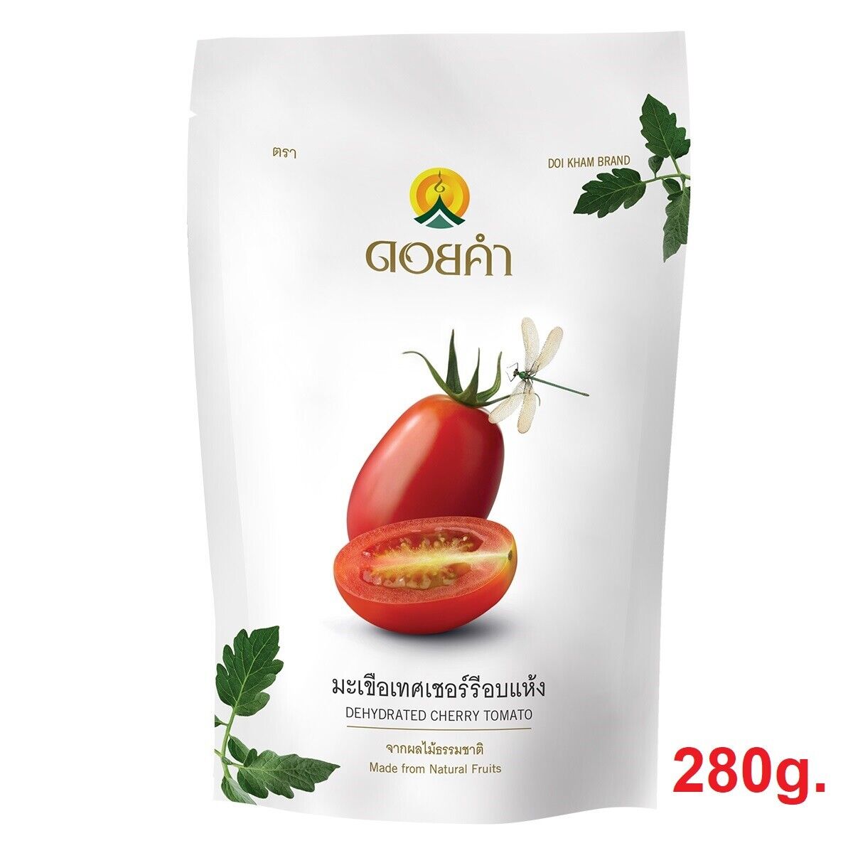 Doi Kham Fruit Dehydrated Snack Delicious taste no color artificial flavor added