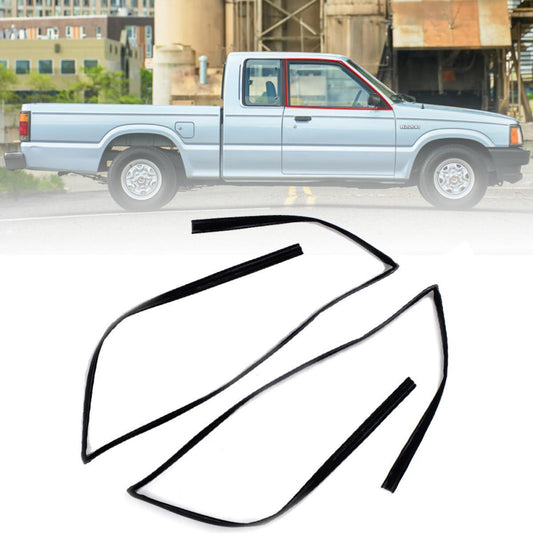 Window Glass Run Channel Front LH RH Direct Fit Mazda B2200 B2600 Pickup 1985-98