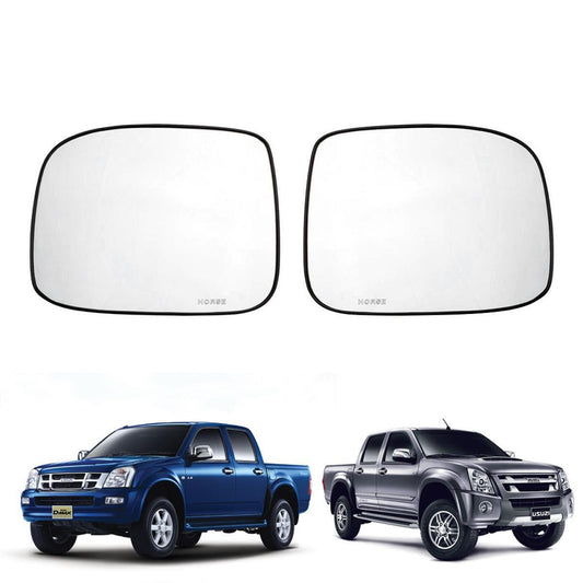 Pair Side Wing Mirror Glass Lens LR For Chevrolet Colorado 04-11 LUV D-MAX 02-11