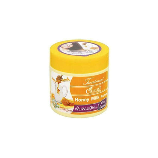 Caring Treatment Honey Milk Protein for Damaged Permed Hair Honey Milk Protein