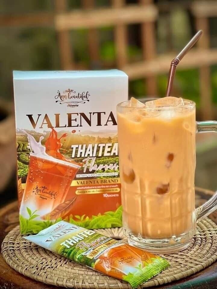 10xValenta Instant Thai Tea Weight Management High Fiber Detox Burn Fat Slimming