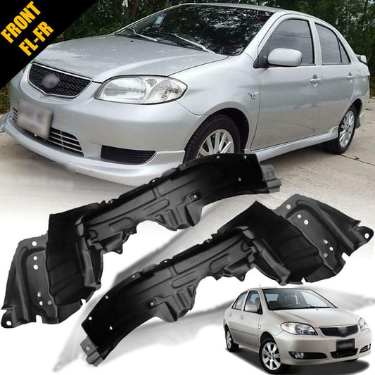 Plastic Inner Fender Left Right LH RH For Toyota Vios 2003-2006 NCP42 Sedan