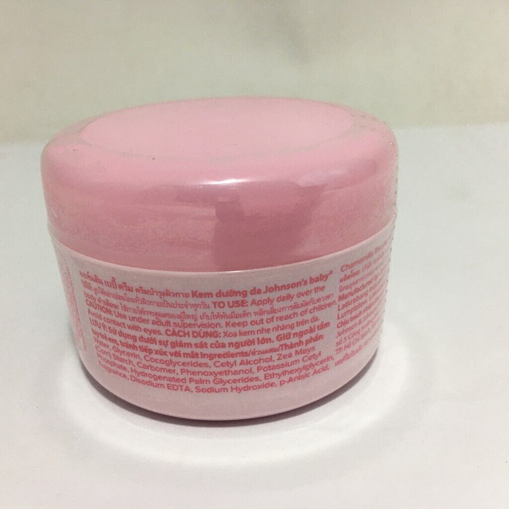 2x Johnson's Baby Cream for Body Face Moisturizing Nourish Mild Gentle Skin 50g
