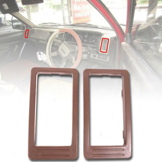 AIR VENT FRAME BROWN PAIR For Nissan Navara D21 Big-M Hardbody Pickup 1986-97