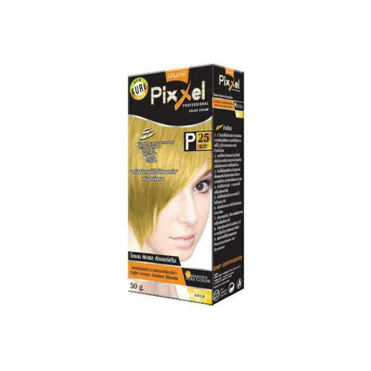 Lolane Pixxel Color Cream P25 8.37 Light Green Golden Blonde 100 ml