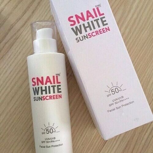 51ml Snail White Sunscreen SPF 50+ PA ++++ Lightweight Formula Sun Protection