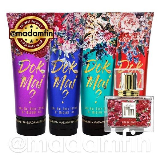 4X Madam Fin Lotion Flower&1 Bottle Classic Eau de Perfume Pheromone Fragrance