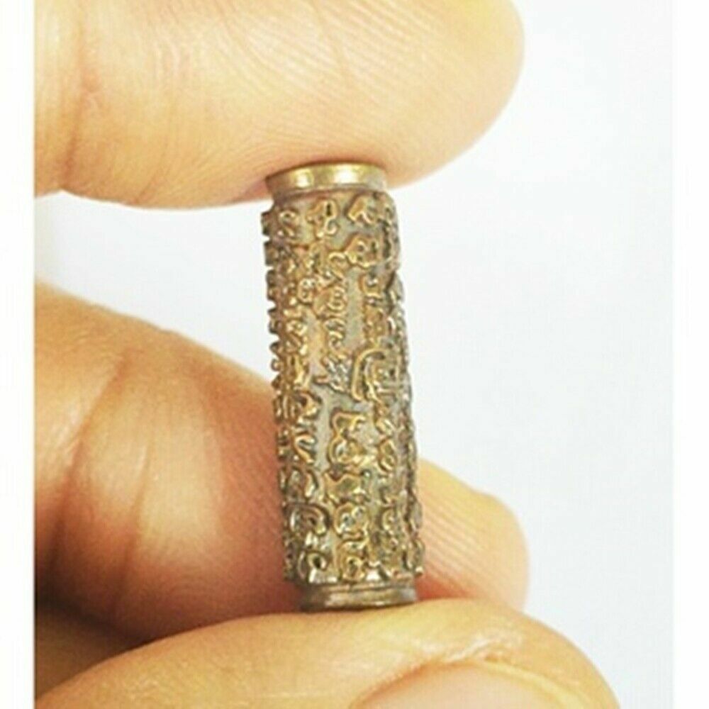 2pcs Takrut Luck Stealing Thai Amulet Magic Fortune Rich Luck Love Charm Arjan O
