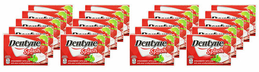 20 Pack Trident Splash Strawberry With Lime Flavor Sugar Free Gum