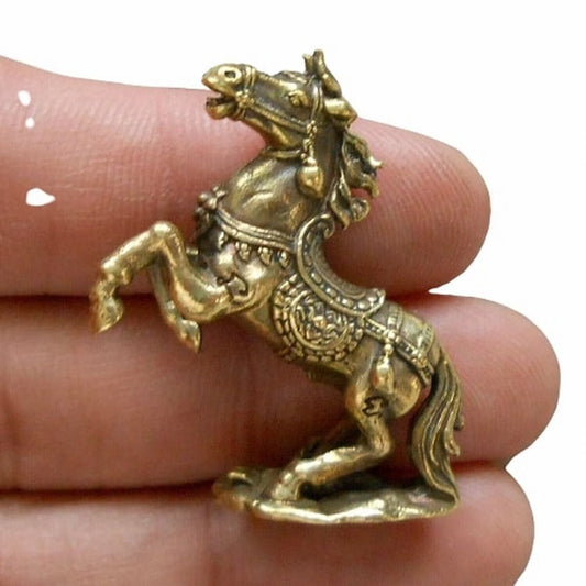 Magic Horse Hunting Money Thai Amulet Statue Lucky Casino Gamble Talisman Wealth