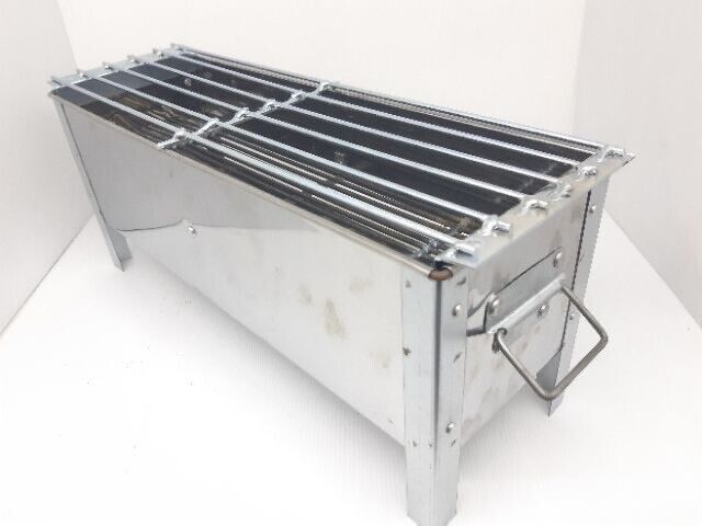 Thai Moo Satay Grill Stove BBQ Steak Tradition Style Charcoal Smoke Oven 24"