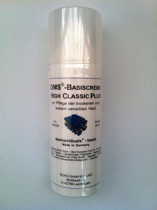 Dermaviduals DMS Basiscreme Basic Creme Cream - High Classic Plus 50ml #ibea
