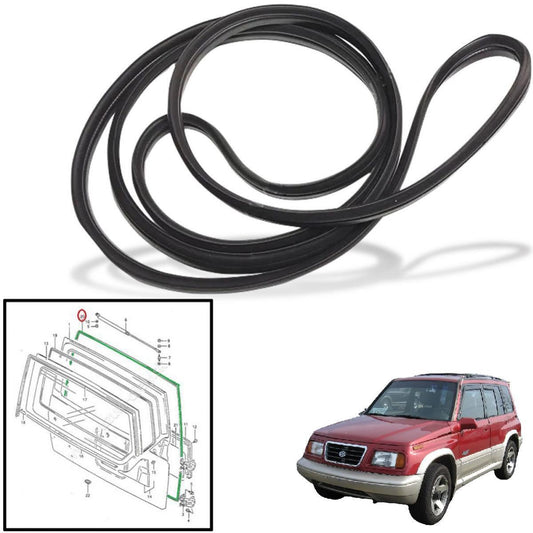 Rear Trunk Lid Rubber Seal Weatherstrip For Suzuki Vitara Escudo Sidekick SE416