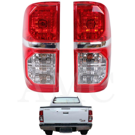 11 12 13 14 Fit Hilux Pickup 2WD 4WD Mk7 Kun Tgn Tail Light Tail Lamp + Bulb