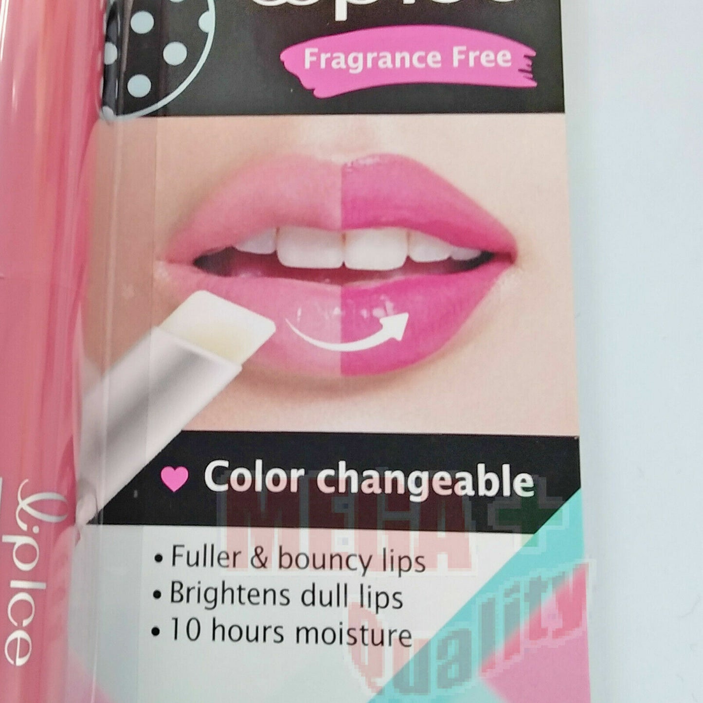 2 x MENTHOLATUM Lip Ice SHEER COLOR Fragrance Free Lip Moisturizer Pink Shade 2g