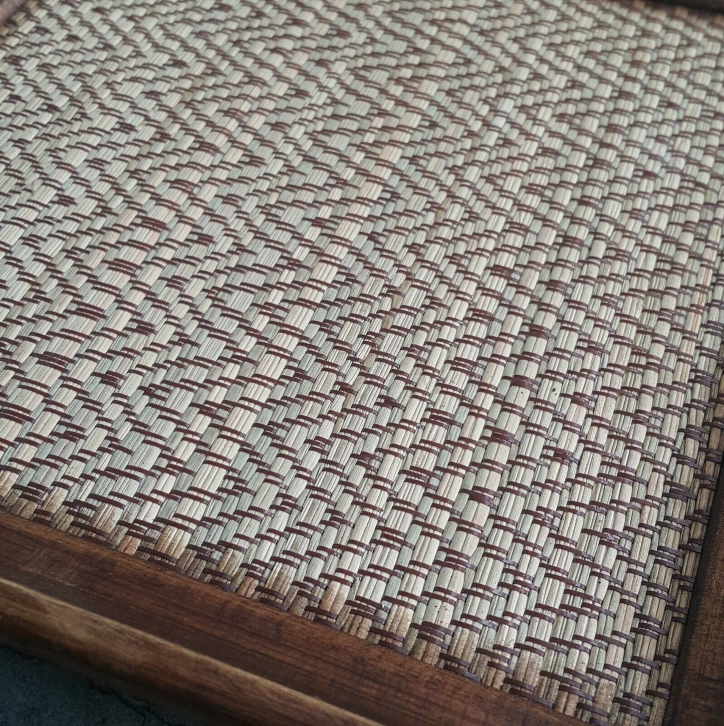 Square Serving Bamboo Wooden Tray For Dinner Trays Tea Bar Breakfast Food
