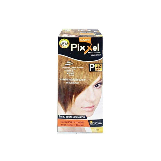 Lolane Pixxel Color Cream P22 6.3 Dark Golden Blonde 100 ml soft and shiny