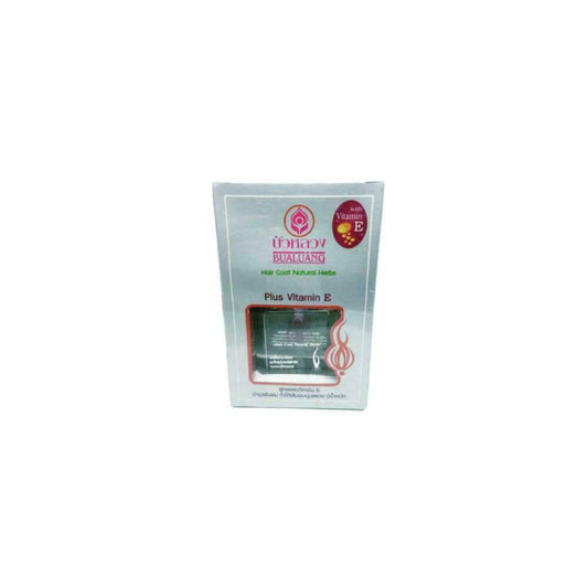 Bualuang Hair Coat Natural Herbs with Vitamin E Silver 30 ml