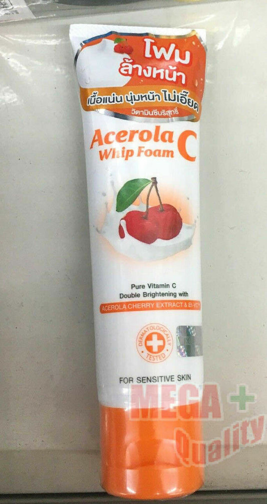 40g Provamed Acerola C Whip Foam Face Wash Cleanser Cosmetic Sensitive Skin