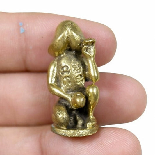 Magic PALADKIK CALL MONEY Nang Kwak Wealth Thai Amulet Good Trade Lucky Talisman