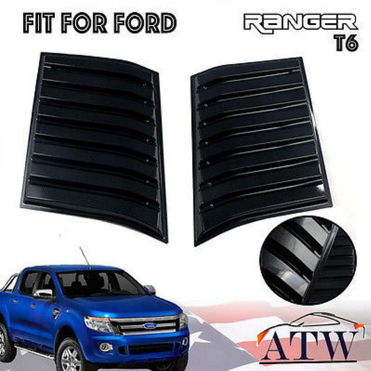 Bonnet K-evlar Scoop Vent Cover Fit For Ford Ranger 2012+ T6 XLT Wildtrak