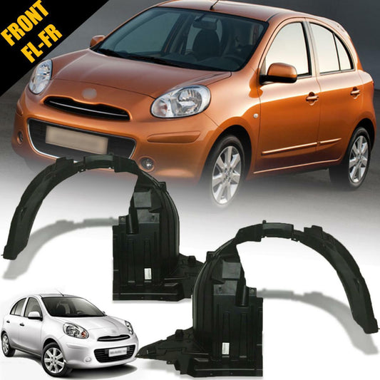 Plastic Inner Fender Left Right For Nissan March K13 Micra Hatchback 2010-2016
