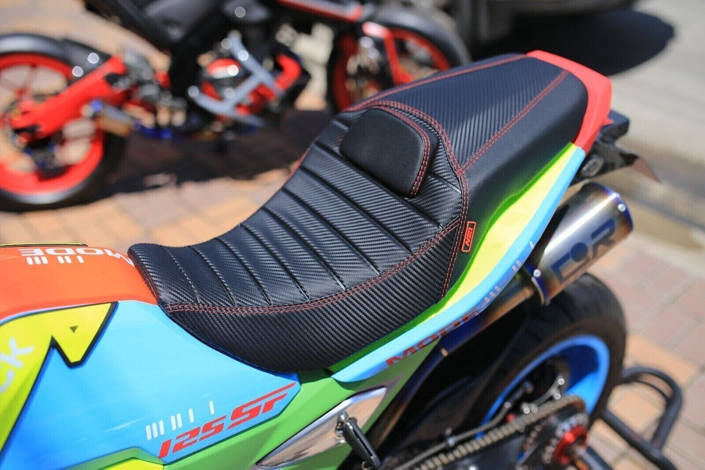 FOR Honda MSX SF Custom Seat Cushion Race Soft Fit Sports Style Front Rear Body
